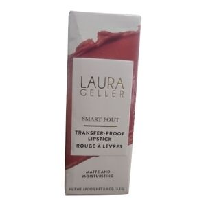 Laura‎ Geller Smart Pout Transfer-Proof Lipstick- Clever Matte Moisturizing New